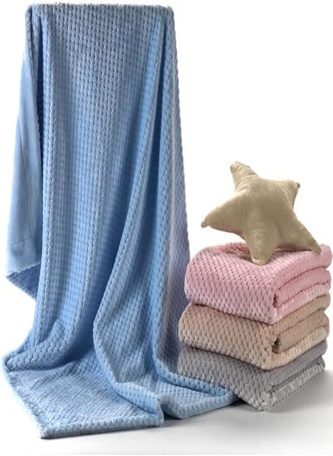 Mora MORA LECOCO L41 BABY BLANKET - COLOR : BLUE (BLUE) - SIZE :80 * 110 - WEIGHT: 0.96 KG Country of Origin Spain 