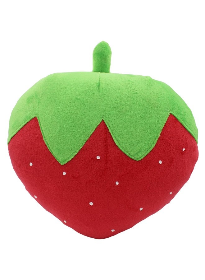 Tickles Strawberry Shape Soft Stuffed Plush Cushion Pillow for Kids Birthday Gifts (Size: 20 cm Color: Red) - Image 1