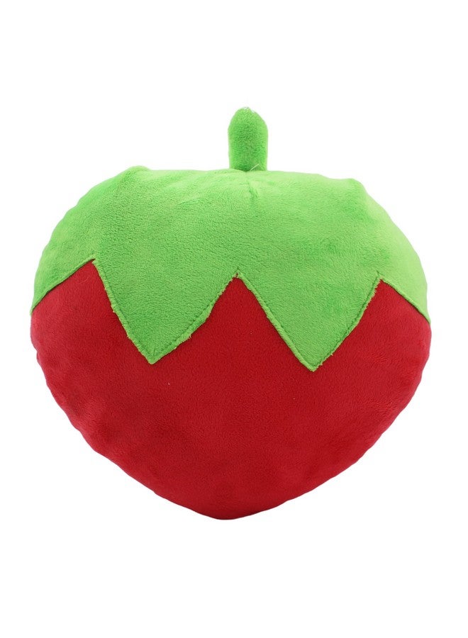 Tickles Strawberry Shape Soft Stuffed Plush Cushion Pillow for Kids Birthday Gifts (Size: 20 cm Color: Red) - Image 3