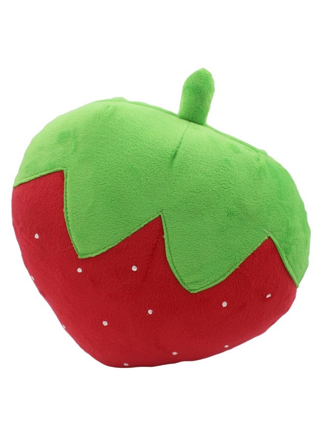 Tickles Strawberry Shape Soft Stuffed Plush Cushion Pillow for Kids Birthday Gifts (Size: 20 cm Color: Red) - Image 2