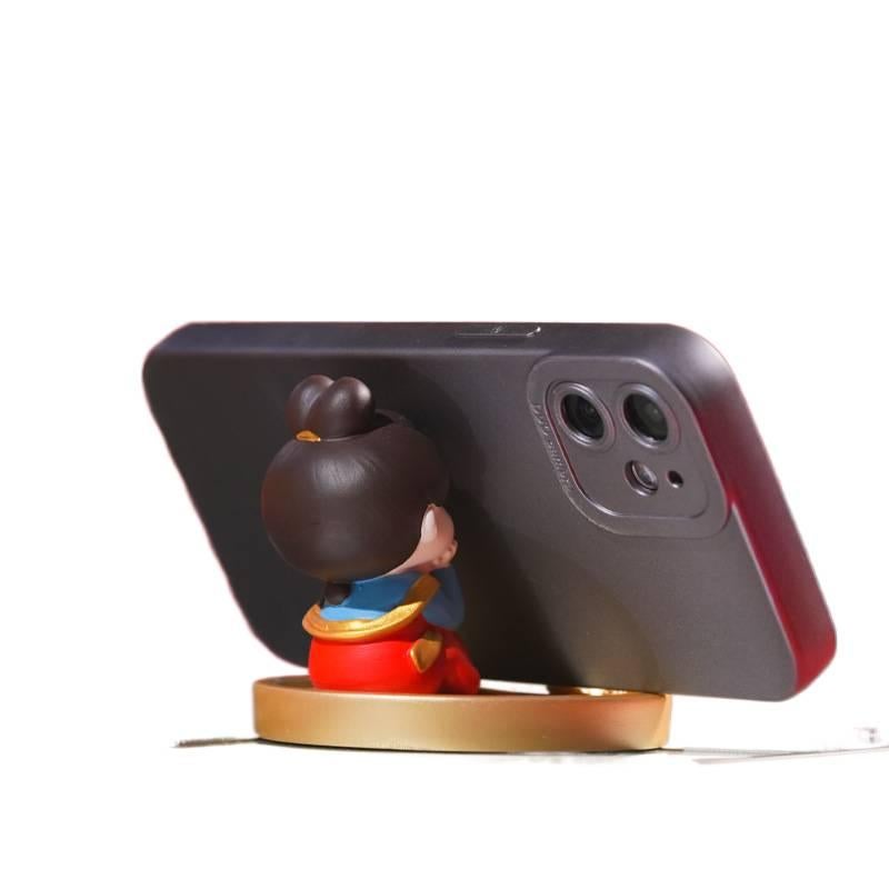Car Phone Holder for Fits Most Smartphones Black for Outdoor Use - Image 2