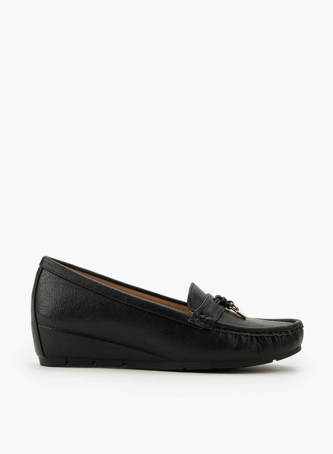 Flora Bella By Shoexpress Women Wedge Heel Loafers - Image 1
