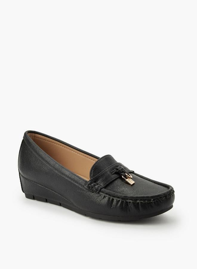 Flora Bella By Shoexpress Women Wedge Heel Loafers - Image 2