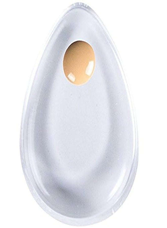 Jenna Silicone Makeup Sponge, Washable Jelly Makeup Sponge |Blender|Puff |Makeup Blender Sponge Applicator For Foundation Cream, Concealer (Color-Transparent Drops) - Image 2