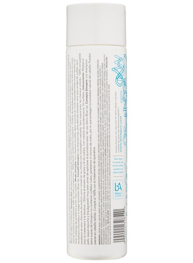 blowpro Blow Up Daily Volumizing Shampoo Sulfatefree Clarifying Formula With Keratin Add Volume Texture And Body To Limp Thin Hair Remove Oil & Restore Moisture 8 Oz - Image 3
