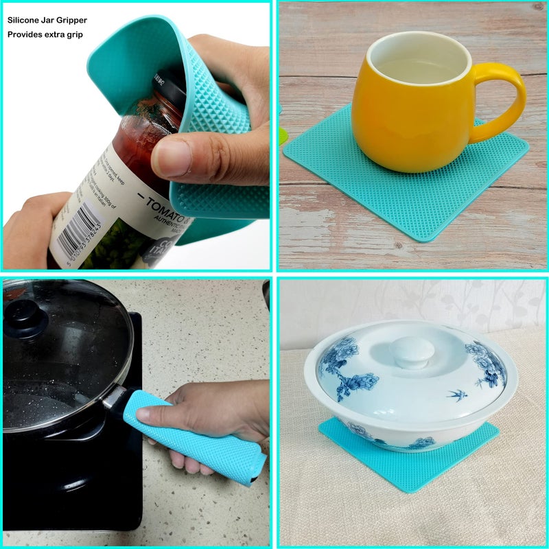 Otstar Latest Jar Opener and 5 in 1 Bottle Opener with Rubber Jar gripper Pad Ideal for Seniors with arthritis Weak Hands and Low Strength - Image 5