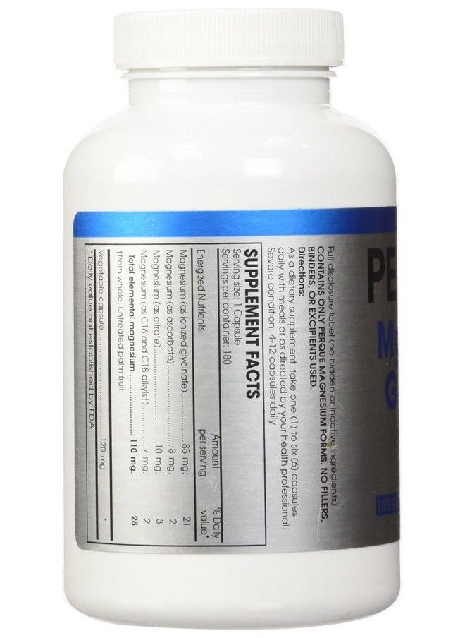 Perque - Mg Plus Guard 180 Vegetable Capsules - Image 1