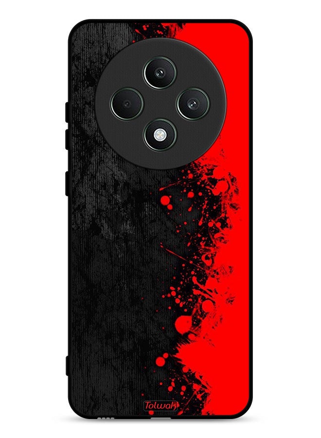 Tolwak Oppo Reno12 F 5G Protective Case Cover Paint Abstract Pattern - Image 1