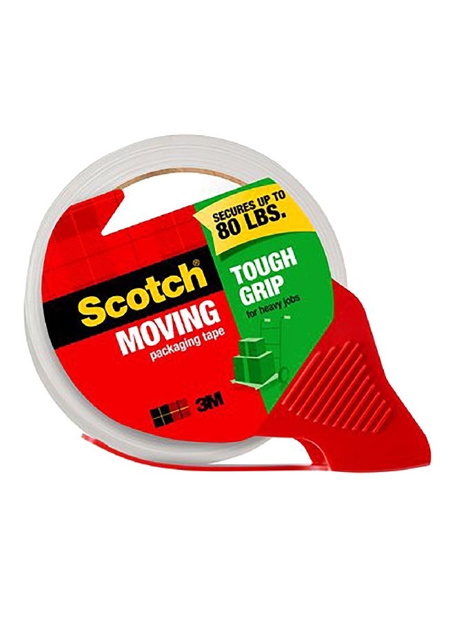 Scotch  Tough Grip Moving Packaging Tape with Dispenser 0.05 x 35 m 7100104272