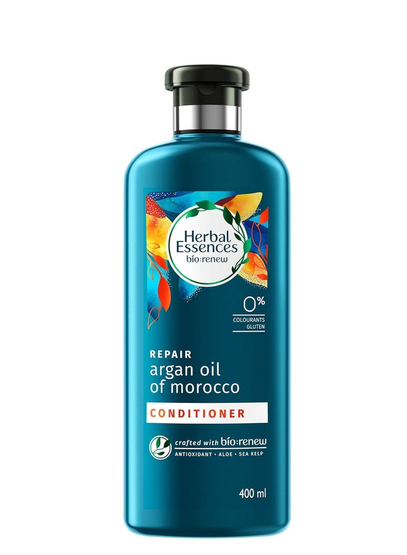 Herbal Essences Herbal Essences bio renew Argan Oil of Morocco CONDITIONER 400ml and Herbal Essences bio renew Argan Oil of Morocco SHAMPOO 400ml - Image 2