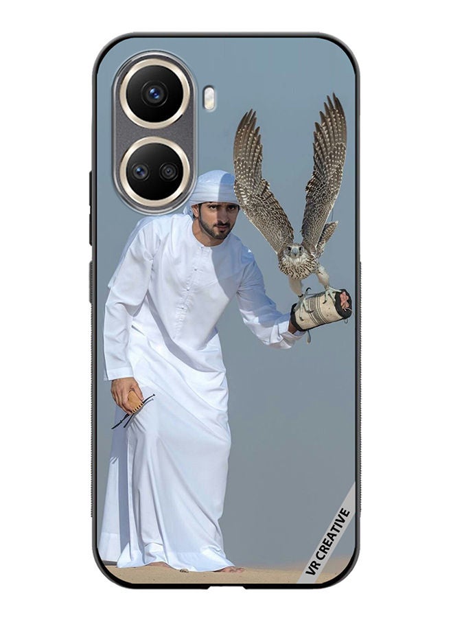 VR CREATIVE Protective Case Cover For Huawei Nova 10 SE Sheikh Hamdan Flying Eagle Design Multicolour - Image 1