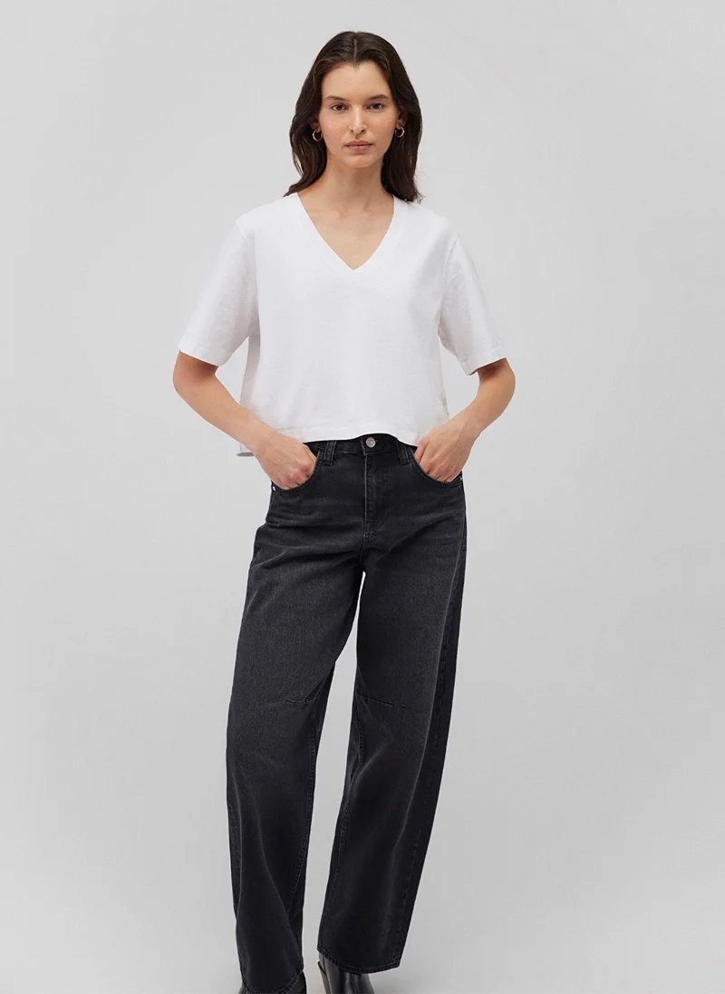 MAVI White Basic T-Shirt