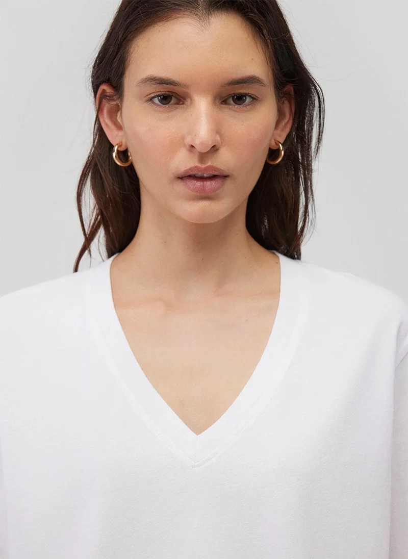MAVI White Basic T-Shirt