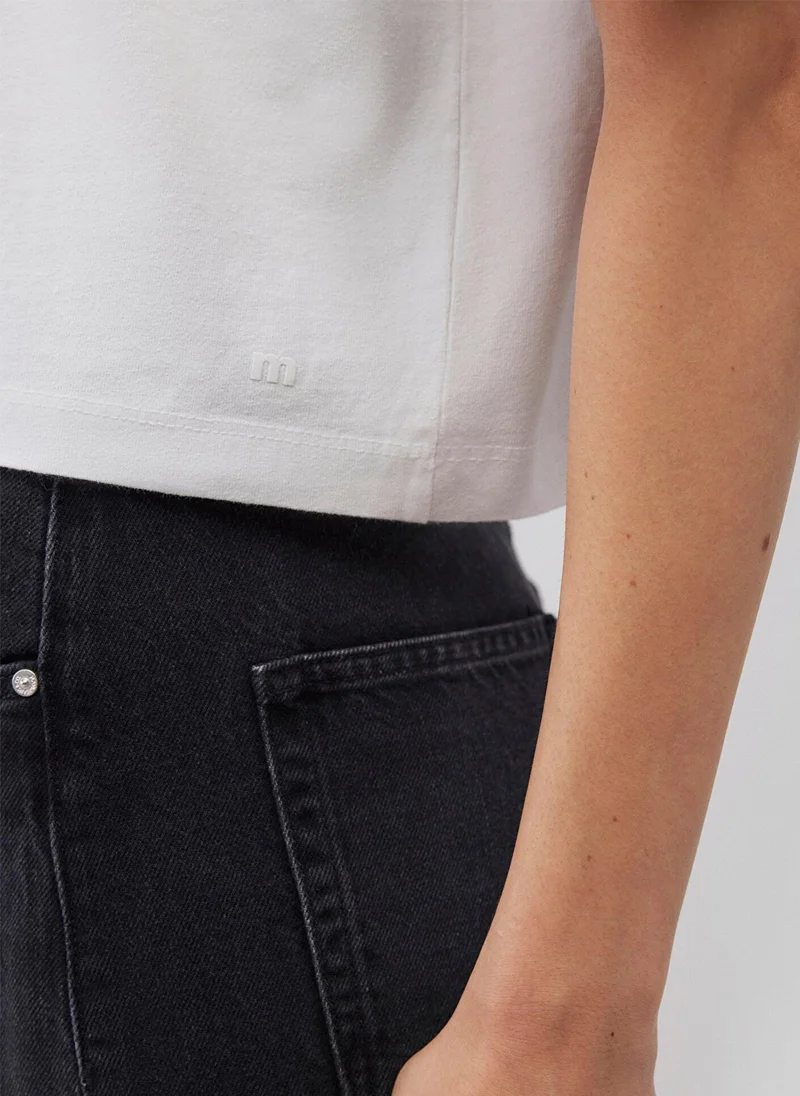 MAVI White Basic T-Shirt