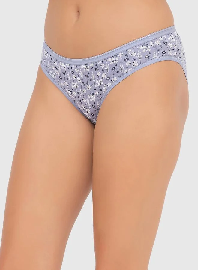 Clovia Clovia Pack of 3 - Printed Low Rise Bikini Briefs