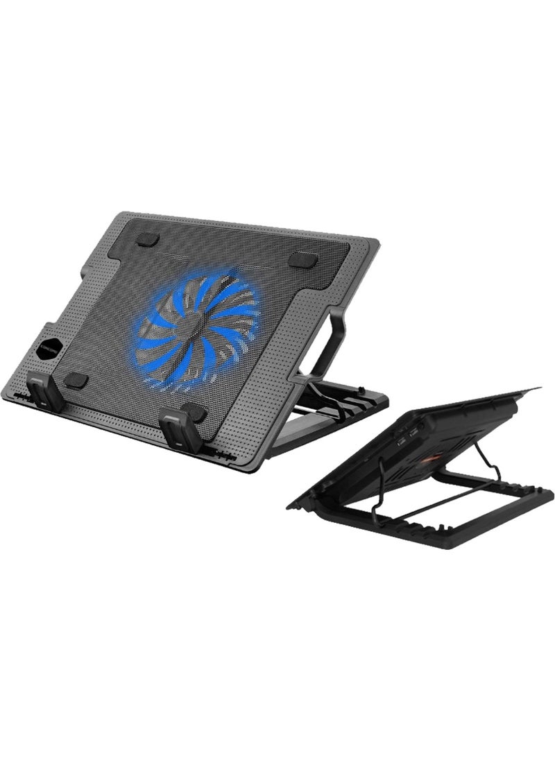 C-882 Laptop Notebook Cooler Stand with LED 14 cm Fan