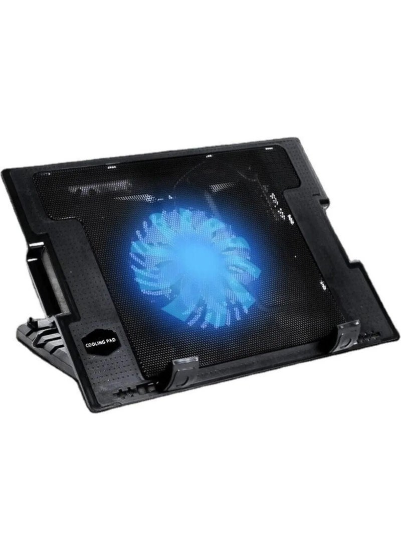 C-882 Laptop Notebook Cooler Stand with LED 14 cm Fan