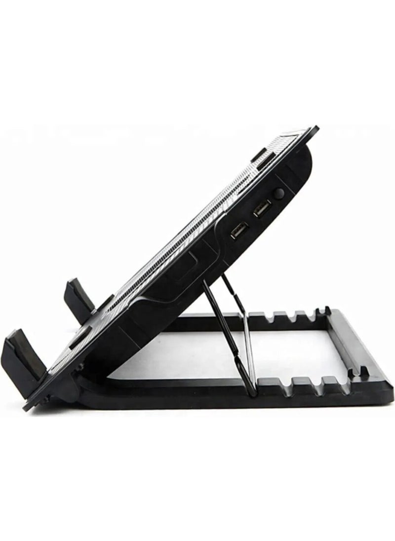 C-882 Laptop Notebook Cooler Stand with LED 14 cm Fan
