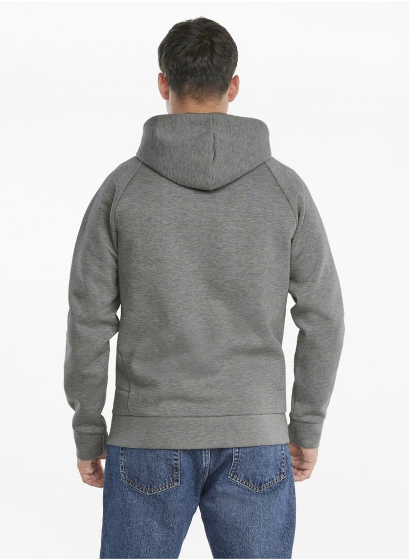 PUMA - Classics Tech Mens Full-Zip Hoodie - Image 1