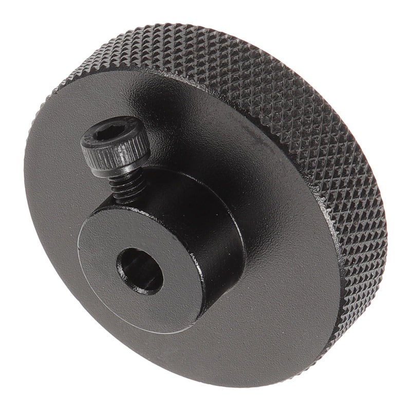 Precise 3D Printer Handwheel Black 42mm 5mm Bore For Stable Positioning Lightweight - Image 2