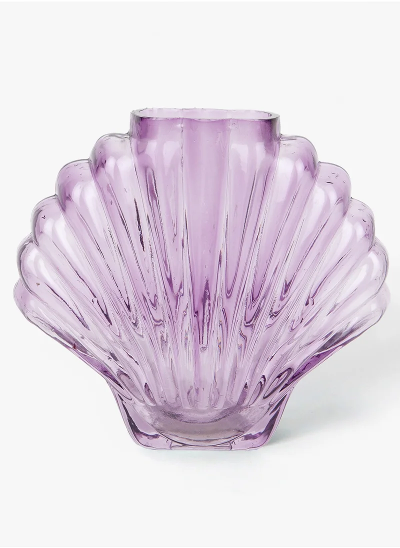 doiy Vase, Seashell, Pink