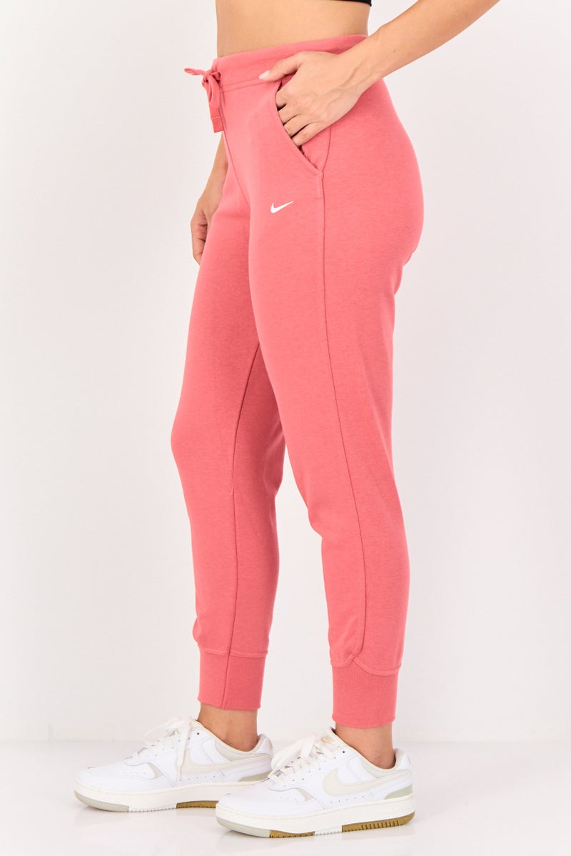 Nike Women Standard Fit Brand Logo Outdoor Jogger Pants, Pink - Image 2