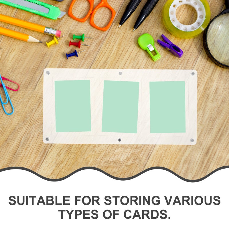 Trading Card Display Frame Magnetic Frame And Card Slots Wall Mount Display Case For Collectibles Office Home And Exhibitions - Image 5
