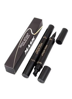 Miss Rose Longlasting Waterproof Quick-Dry Stamp Eyeliner Pen Black  - Image 3