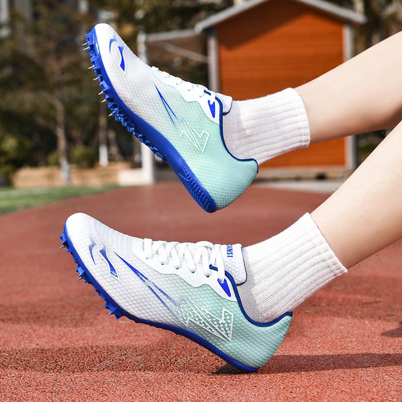Factory Dropshipping Pink Spikes, Medium And Short Running Shoes For Male And Female Students, Track And Field Competition Running And Long Jump Spikes - Image 3