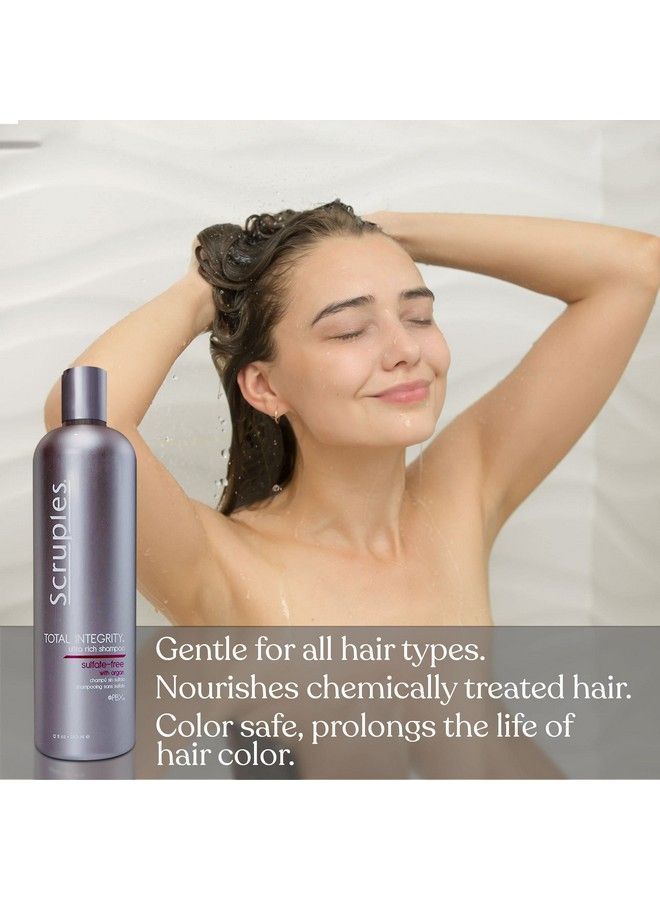 Scruples Total Integrity Ultra Rich Shampoo Nourish Protect And Prolong Color Treated Hair Gentle Sulfatefree And With Argan Pack Of 2 - Image 3
