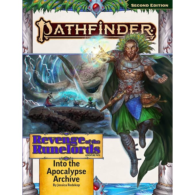 Pathfinder Adventure Path: Into the Apocalypse Archive | Revenge of the Runelords Finale Book 3 of 3 Mythic RPG