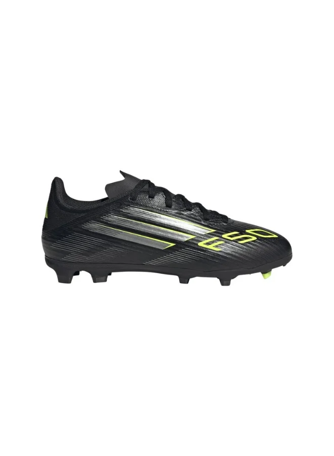 Adidas F50 League Fg/Mg J U Black Football/Soccer Shoes For Kids