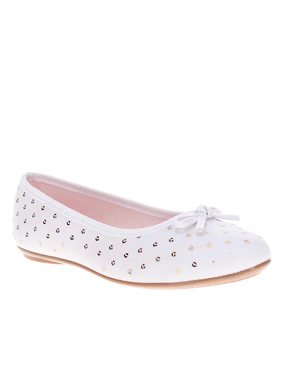 MOLEKINHA Molekinha Girls Ballerinas White | Made In Brazil