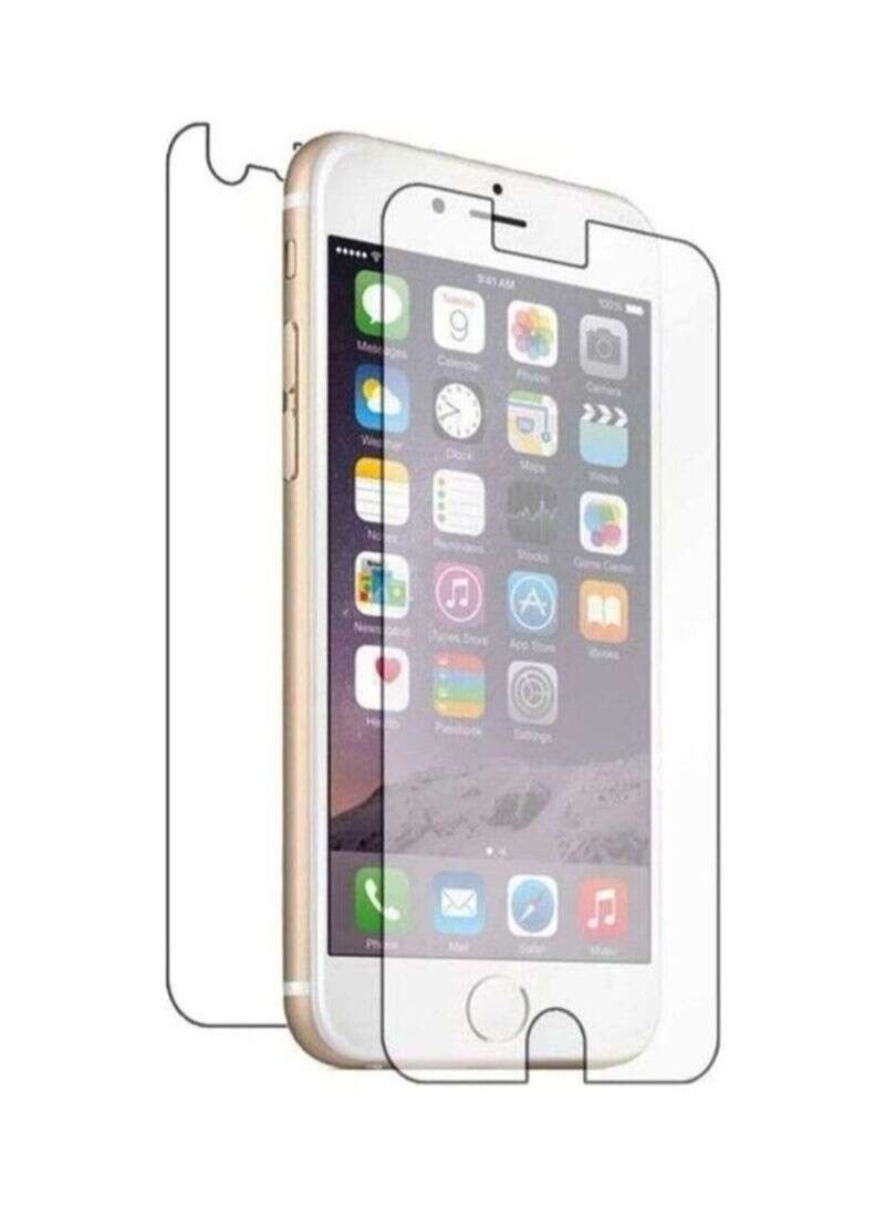 BORTONY Pack Of 2 Tempered Glass Screen Protector For Apple iPhone 6/6S Clear - Image 1