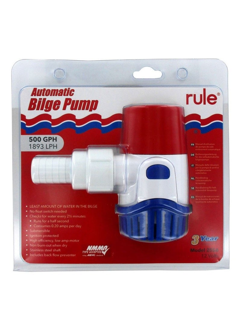 Rule Automatic Bilge Pump 12V Dc - Image 3