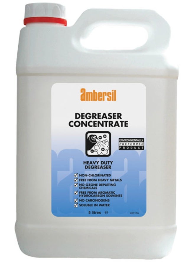 AMBERSIL DEGREASER RTU/CONCENTRATE HEAVY DUTY DEGREASER 5LTR - Image 1