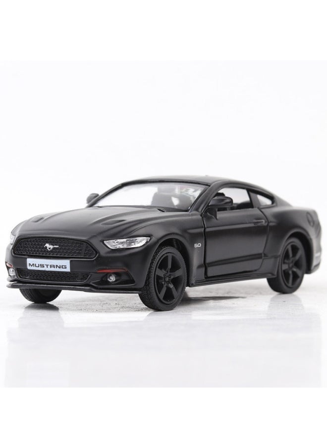 (Boxed) Special Wild Horse Alloy Car Model Simulation Toy Car Pull Back Car Door One-piece Delivery Baking Ornaments-Color:Marco Tart Ford Wild Horse  - Image 2