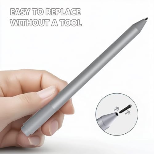 Alexandra Original Surface Pen Tips Replacement (3 × HB, Default Tip) for 2017 Microsoft Surface Pen(Model 1776), Surface Pro 4 Pen - Image 4