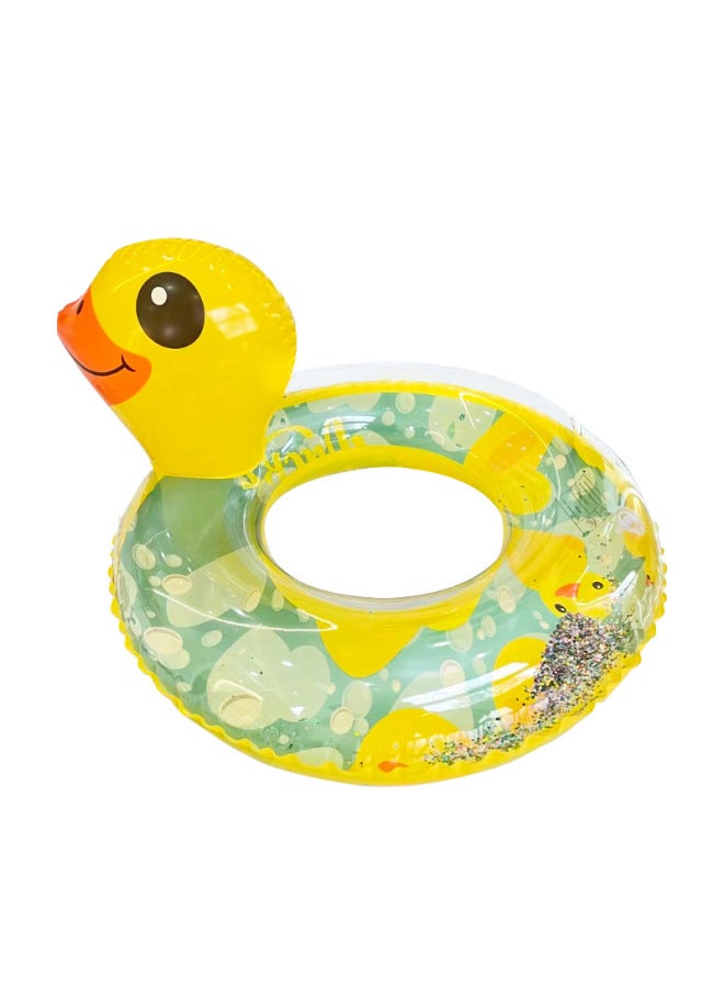 general Pasha Ins Rainbow Nini Children's Sitting Ring Swimming Ring Baby Cartoon Thickened Inflatable Floating Ring-Outer Diameter After Inflation:Swim Ring For Children (3-10 Years)-Inside Diameter After - Image 1