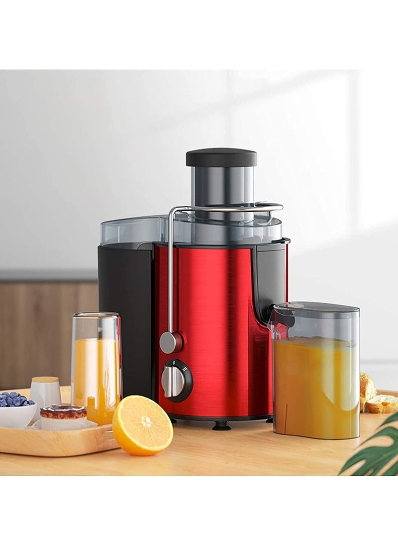 RAF Juice Extractor R-2817R, Juicer Machine Fruits & Vegetables Juicer, Dual Speed Centrifugal Juicer with Non-drip Function