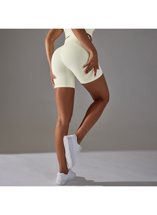 ALO yoga shorts for women, high waist, abdominal compression, hip lifting, fitness pants - Image 3