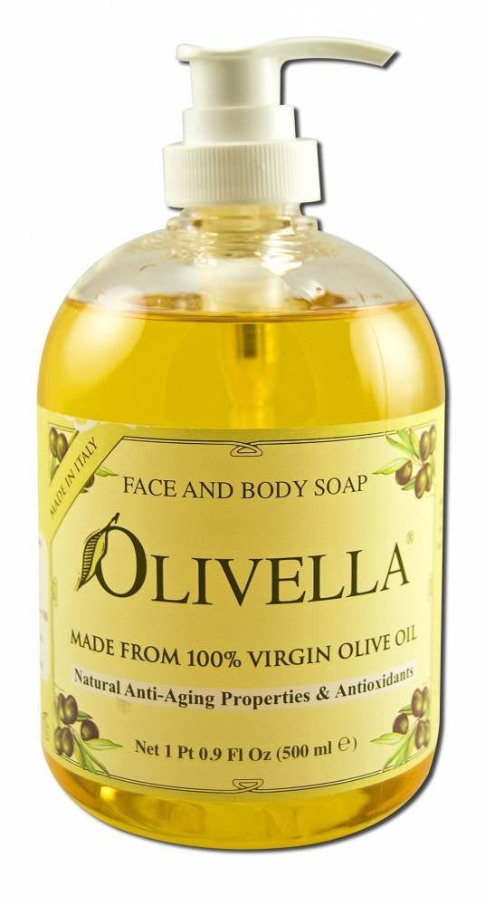 Olivella Liquid Soap Olive Oil 16.9 Oz