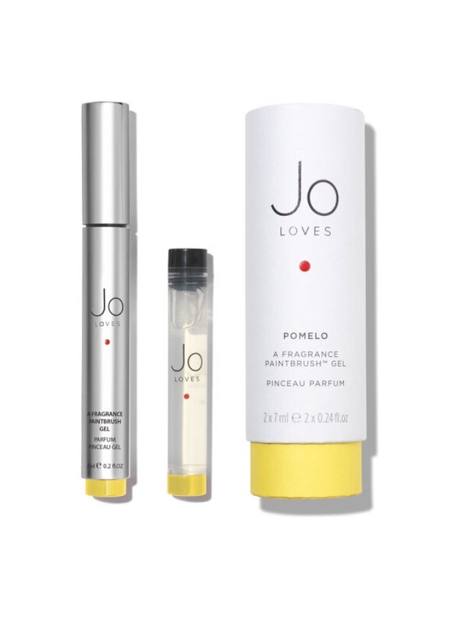 Jo Loves Pomelo a Fragrance Paintbrush Gel  14ML - Image 4