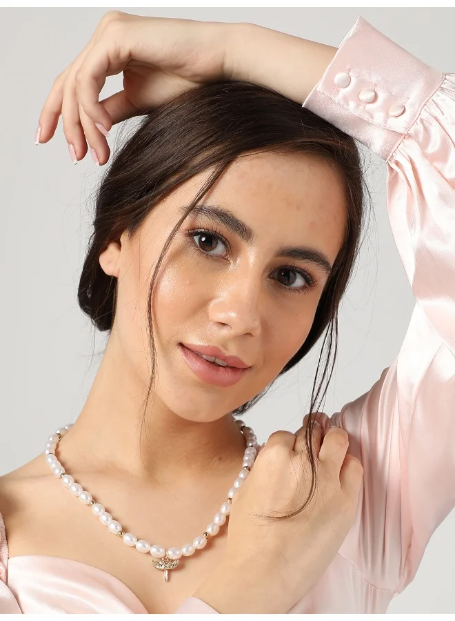 SOHI Wing Collar Artificial Necklace Jewellery