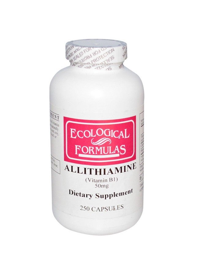 Ecological Formulas Allithiamine Vitamin B1 Capsule 50 Mg 250 Count - Image 1