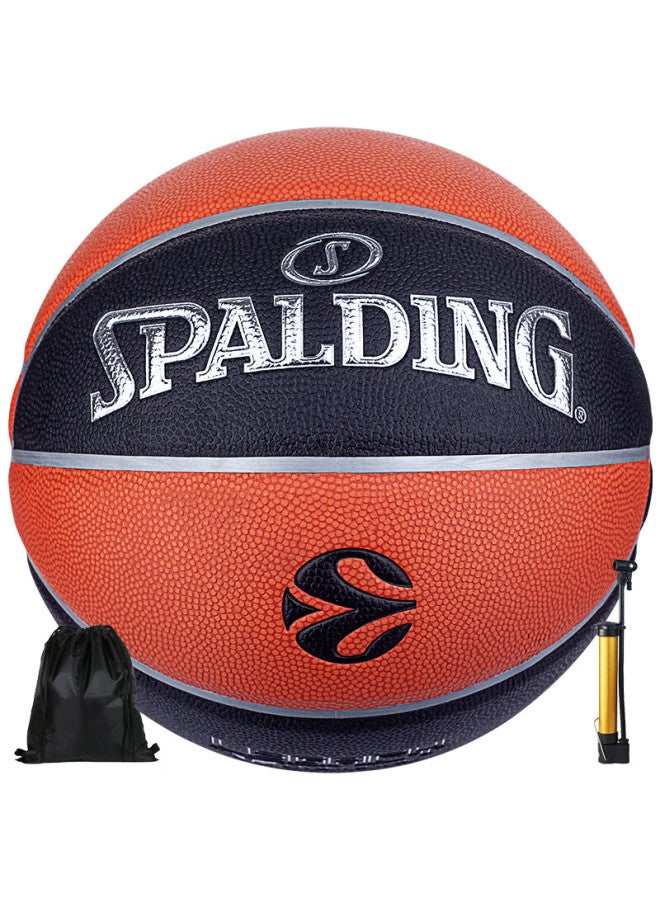 Spalding Zk Ultra-fine Fiber Basketball, Professional European League Quality Ball, Size 7, 77-100y - Image 4
