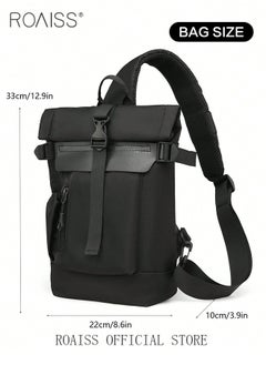 Trendy Nylon Shoulder Bag for Men Waterproof Outdoor Travel New Business Casual Chest Bag Men's Simple Lightweight Crossbody Bag Carry On Mobile Phone Bags Perfect for as Gifts - pzsku/ZFE615A40CBF1351D23E8Z/45/_/1720488498/8a11987b-e233-4baf-862f-7e850038b9ff