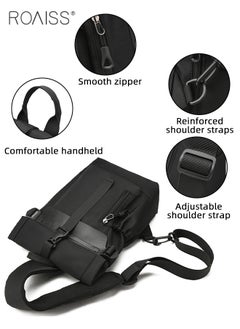 Trendy Nylon Shoulder Bag for Men Waterproof Outdoor Travel New Business Casual Chest Bag Men's Simple Lightweight Crossbody Bag Carry On Mobile Phone Bags Perfect for as Gifts - pzsku/ZFE615A40CBF1351D23E8Z/45/_/1720488509/e06eff3e-3be0-4362-8a68-704bbed8d802