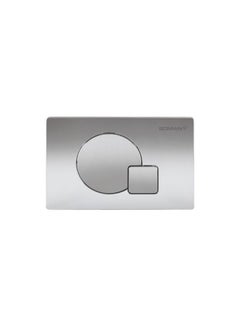 SOMANY Overlap Press Panel for Concealed Cistern Premium Toilet Flush Button, 240x160mm, Modern Bathroom Flush Control Panel 