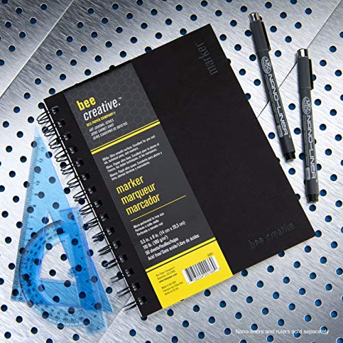 Bee Paper Company دفتر رسم إبداعي - 5.5" × 8" من بي بيبر - Image 2
